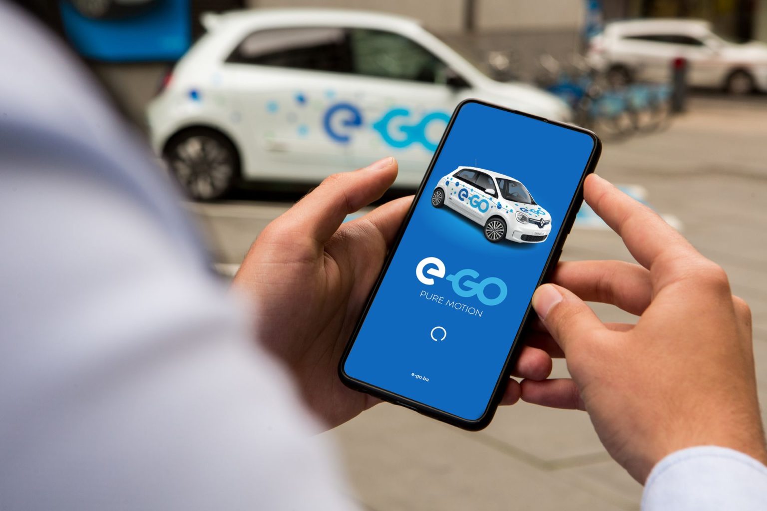 e-GO Pure Motion - Carsharing Sarajevo